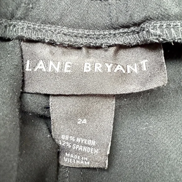 Lane Bryant On-The-Go Slim Ankle Pant - Black - 24 - Picture 5 of 5